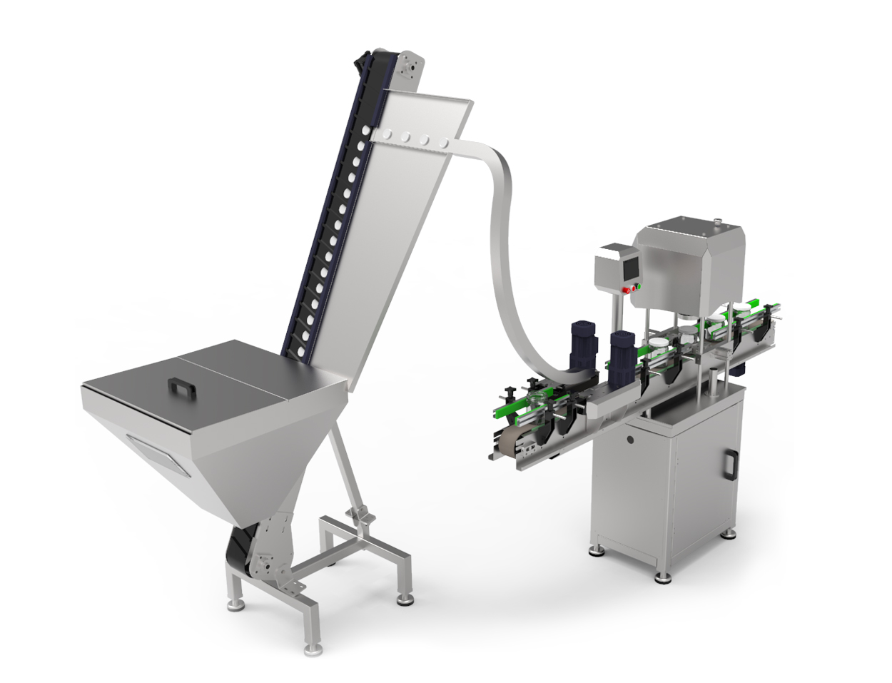 YARI OTOMATİK KAPAK MAKİNESİ